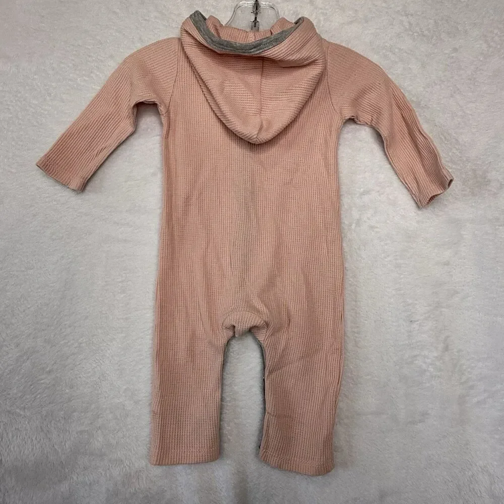 Baby Girl 7 for all‎ Mankind 3-6 Month Coverall One Piece Pink